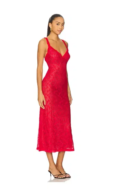 Bardot Alegra Stretch Lace Midi Dress | Thumbnail 2 Bardot Alegra Stretch Lace Midi Dress | Thumbnail 2