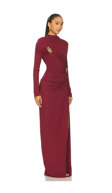SIMKHAI Izadora Midi Dress | Thumbnail 2 SIMKHAI Izadora Midi Dress | Thumbnail 2
