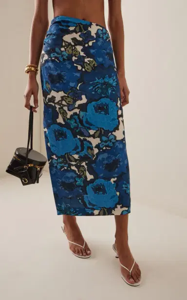 SIR. Camellia Midi Skirt | Thumbnail 3 SIR. Camellia Midi Skirt | Thumbnail 3