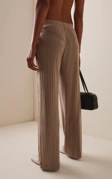 Leset Pointelle Boxer Straight-Leg Pants | Thumbnail 4 Leset Pointelle Boxer Straight-Leg Pants | Thumbnail 4