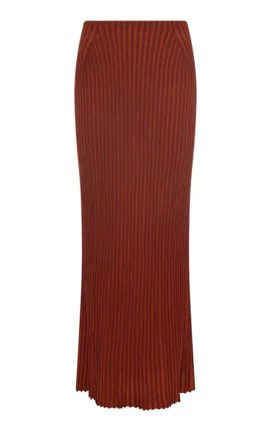 Gabriela Hearst Krause Ribbed Virgin-Wool Maxi Skirt | Thumbnail 3 Gabriela Hearst Krause Ribbed Virgin-Wool Maxi Skirt | Thumbnail 3