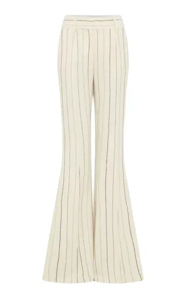 Gabriela Hearst Rhein Striped Wool-Cashmere Flared Pants | Thumbnail 5 Gabriela Hearst Rhein Striped Wool-Cashmere Flared Pants | Thumbnail 5