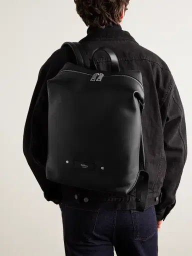 Mulberry Rye Full-Grain Leather Backpack - Men | Thumbnail 2 Mulberry Rye Full-Grain Leather Backpack - Men | Thumbnail 2