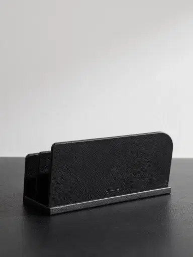 Montblanc Cross-Grain Leather Letter Rack - Men | Thumbnail 3 Montblanc Cross-Grain Leather Letter Rack - Men | Thumbnail 3