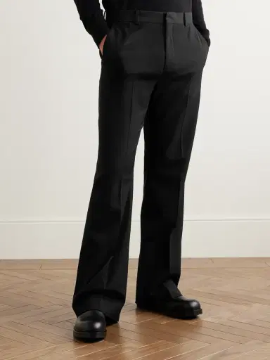 Acne Studios Flared Woven Trousers - Men | Thumbnail 3 Acne Studios Flared Woven Trousers - Men | Thumbnail 3
