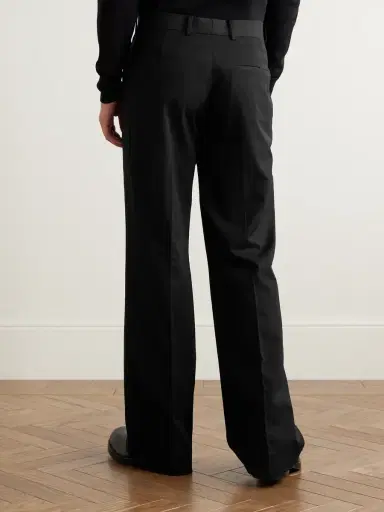 Acne Studios Flared Woven Trousers - Men | Thumbnail 4 Acne Studios Flared Woven Trousers - Men | Thumbnail 4