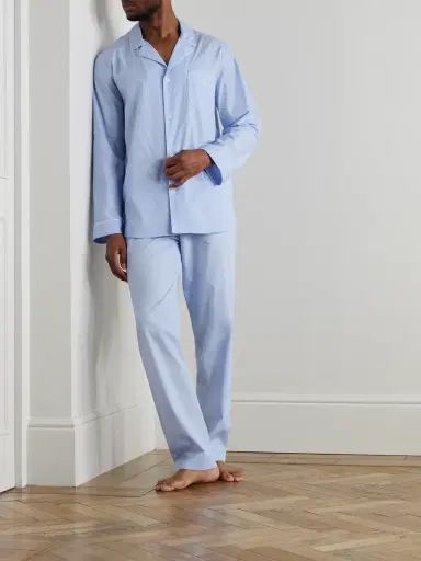 Zimmerli Cotton Pyjama Set - Men | Thumbnail 2 Zimmerli Cotton Pyjama Set - Men | Thumbnail 2