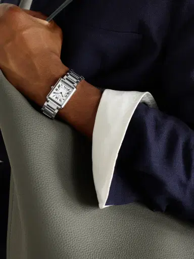Cartier Tank Must de Large SolarBeat™ Stainless Steel Watch, Ref. WSTA0122 - Men | Thumbnail 2 Cartier Tank Must de Large SolarBeat™ Stainless Steel Watch, Ref. WSTA0122 - Men | Thumbnail 2