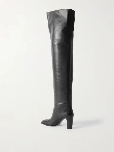 Saint Laurent Julia Leather Over-the-knee Boots | Thumbnail 3 Saint Laurent Julia Leather Over-the-knee Boots | Thumbnail 3