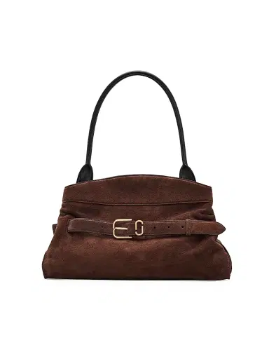 Marc Jacobs Women's Dakota Suede Satchel - Copper | Thumbnail 1 Marc Jacobs Women's Dakota Suede Satchel - Copper | Thumbnail 1