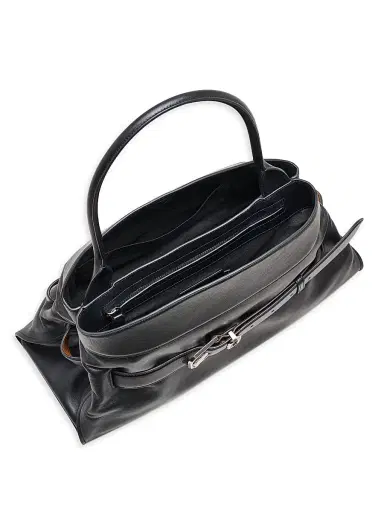 Marc Jacobs Women's Dakota Leather Satchel - Black | Thumbnail 5 Marc Jacobs Women's Dakota Leather Satchel - Black | Thumbnail 5