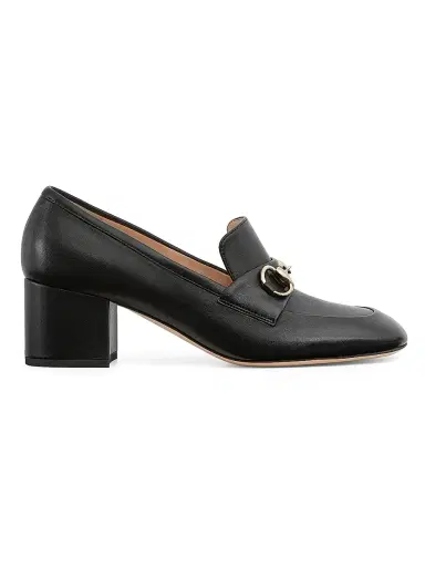 Gucci Women's Lady 55MM Leather Block-Heel Pumps - Black | Thumbnail 6 Gucci Women's Lady 55MM Leather Block-Heel Pumps - Black | Thumbnail 6
