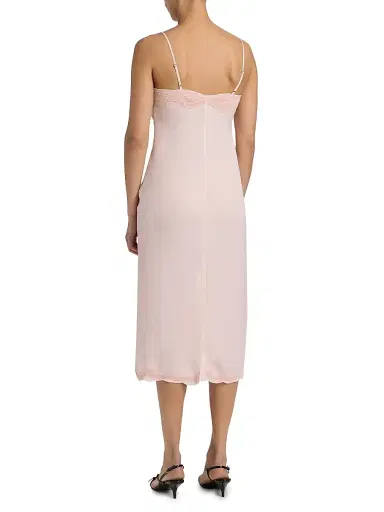 rag & bone Women's Ann Embroidered Slip Midi-Dress - Blush | Thumbnail 5 rag & bone Women's Ann Embroidered Slip Midi-Dress - Blush | Thumbnail 5