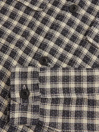 Reiss Men's Ribona Plaid Overshirt | Thumbnail 5 Reiss Men's Ribona Plaid Overshirt | Thumbnail 5