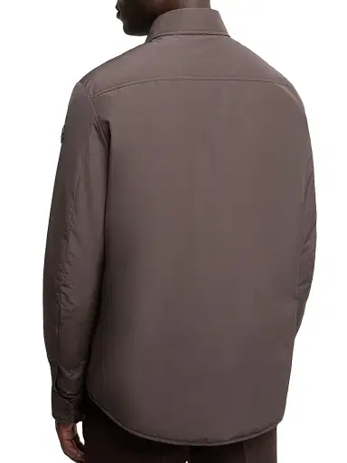 Moncler Men's Gascogne Padded Shacket - Brown | Thumbnail 3 Moncler Men's Gascogne Padded Shacket - Brown | Thumbnail 3