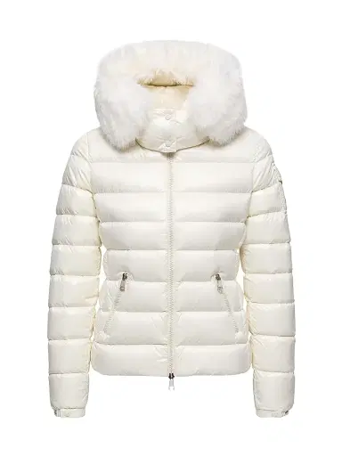 Moncler Women's Badyf Short Down Jacket - White | Thumbnail 1 Moncler Women's Badyf Short Down Jacket - White | Thumbnail 1