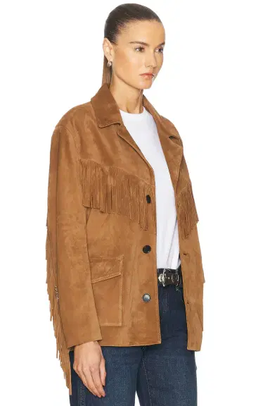 NILI LOTAN Maelle Fringe Jacket | Thumbnail 2 NILI LOTAN Maelle Fringe Jacket | Thumbnail 2