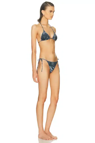 Jean Paul Gaultier Blurry Roses Printed Bikini Set | Thumbnail 2 Jean Paul Gaultier Blurry Roses Printed Bikini Set | Thumbnail 2