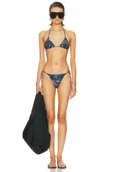 Jean Paul Gaultier Blurry Roses Printed Bikini Set | Thumbnail 4 Jean Paul Gaultier Blurry Roses Printed Bikini Set | Thumbnail 4