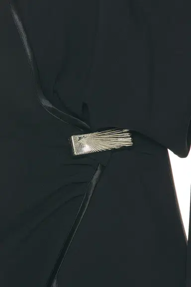 The Attico Long Sleeve Midi Dress | Thumbnail 4 The Attico Long Sleeve Midi Dress | Thumbnail 4