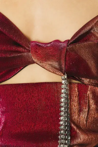 AREA Crystal Cutout Top | Thumbnail 7 AREA Crystal Cutout Top | Thumbnail 7