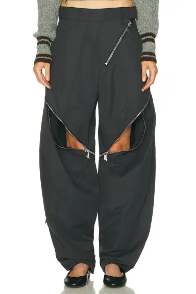 The Attico Zipper Long Pant | Thumbnail 4 The Attico Zipper Long Pant | Thumbnail 4