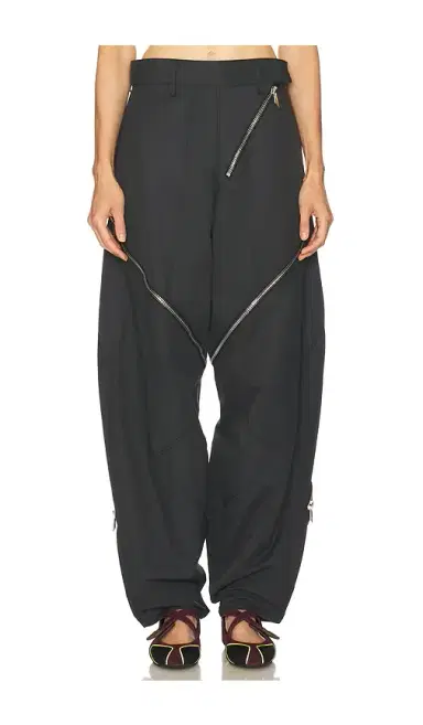The Attico Zipper Long Pant | Thumbnail 1 The Attico Zipper Long Pant | Thumbnail 1