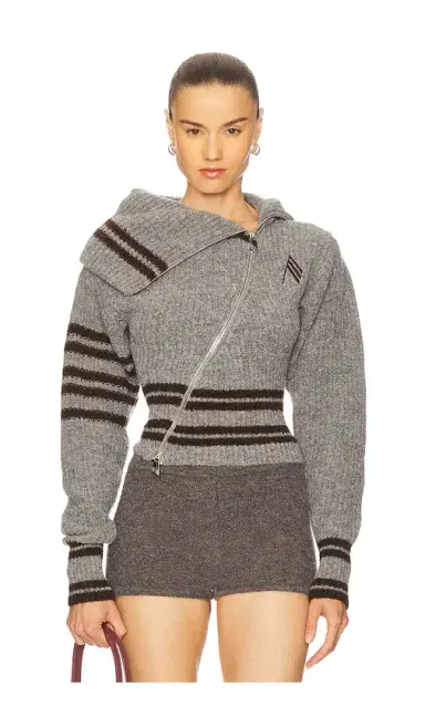 The Attico Geometric Cardigan | Thumbnail 8 The Attico Geometric Cardigan | Thumbnail 8