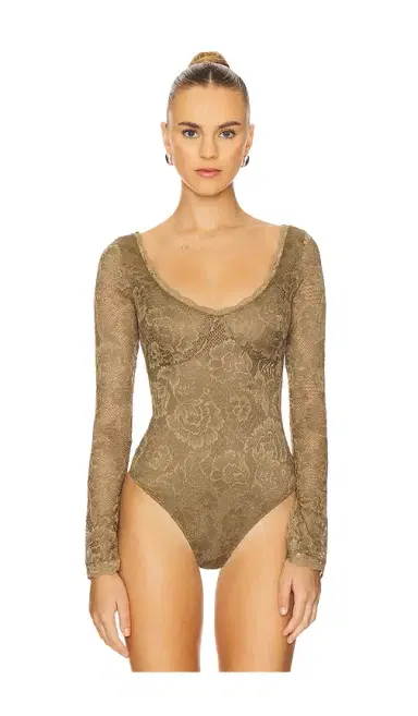 Free People x Intimately FP Perfectly Fine Bodysuit In Gothic Love | Thumbnail 2 Free People x Intimately FP Perfectly Fine Bodysuit In Gothic Love | Thumbnail 2