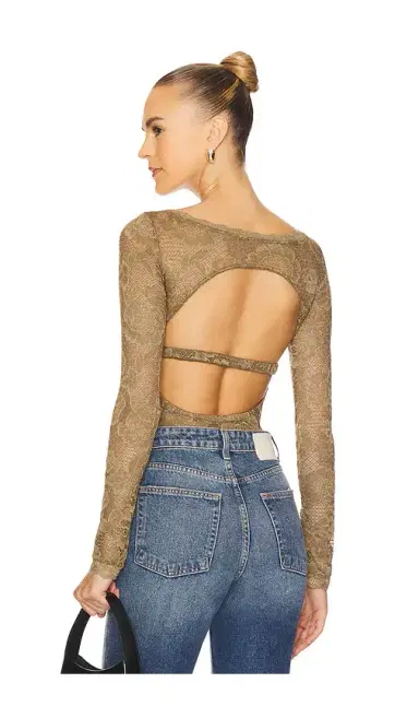 Free People x Intimately FP Perfectly Fine Bodysuit In Gothic Love | Thumbnail 1 Free People x Intimately FP Perfectly Fine Bodysuit In Gothic Love | Thumbnail 1