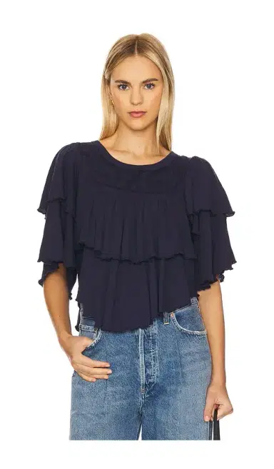 Free People Rose Party Tee | Thumbnail 1 Free People Rose Party Tee | Thumbnail 1