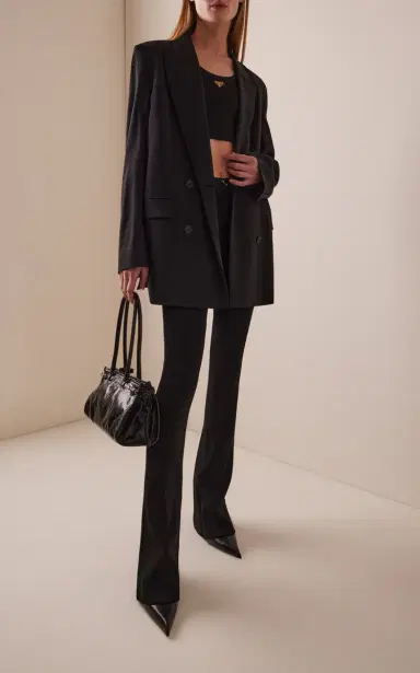 Prada High-Rise Jersey Pants | Thumbnail 2 Prada High-Rise Jersey Pants | Thumbnail 2