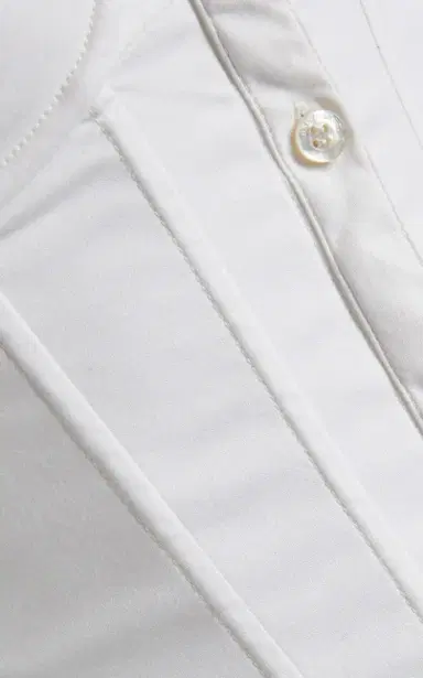 Balenciaga Ruched Stretch-Poplin Shirt | Thumbnail 5 Balenciaga Ruched Stretch-Poplin Shirt | Thumbnail 5