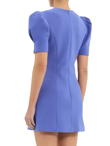 Rebecca Vallance Women's Violetta Bow Minidress - Periwinkle Blue - Size 12 | Thumbnail 5 Rebecca Vallance Women's Violetta Bow Minidress - Periwinkle Blue - Size 12 | Thumbnail 5