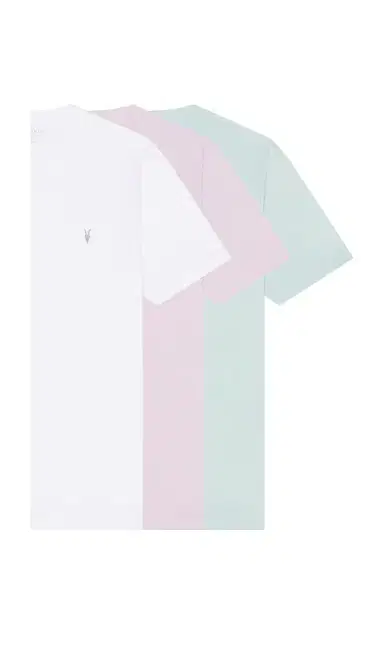 ALLSAINTS Brace Short Sleeve Crew Neck Tee 3 Pack | Thumbnail 1 ALLSAINTS Brace Short Sleeve Crew Neck Tee 3 Pack | Thumbnail 1