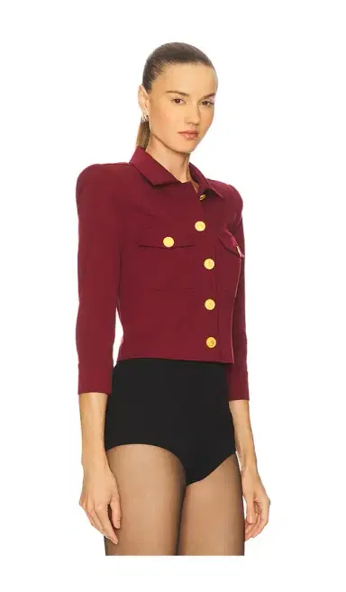 L'AGENCE Kumi Cropped Fitted Jacket | Thumbnail 2 L'AGENCE Kumi Cropped Fitted Jacket | Thumbnail 2