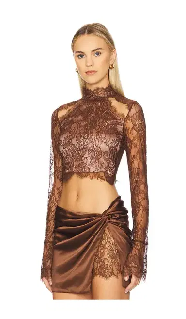 retrofete Emmillee Lace Top | Thumbnail 2 retrofete Emmillee Lace Top | Thumbnail 2