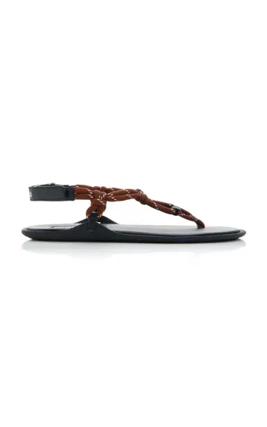 Miu Miu Rope Sandals | Thumbnail 1 Miu Miu Rope Sandals | Thumbnail 1
