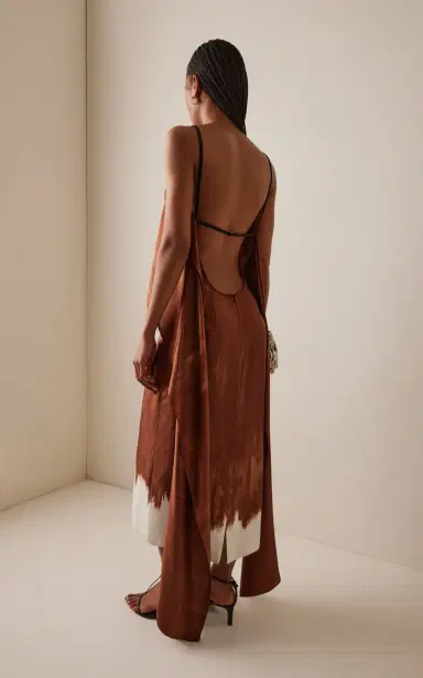 Proenza Schouler Wilma Double Printed Silk Dress | Thumbnail 4 Proenza Schouler Wilma Double Printed Silk Dress | Thumbnail 4