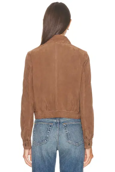 NILI LOTAN Beauvais Suede Jacket | Thumbnail 4 NILI LOTAN Beauvais Suede Jacket | Thumbnail 4
