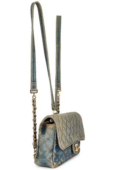 Chanel Chanel Denim Vintage Flap Backpack | Thumbnail 3 Chanel Chanel Denim Vintage Flap Backpack | Thumbnail 3