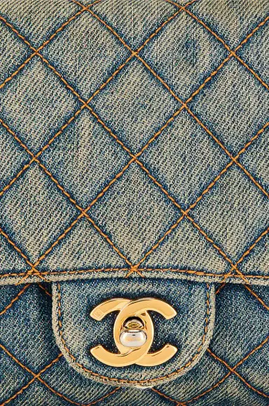 Chanel Chanel Denim Vintage Flap Backpack | Thumbnail 6 Chanel Chanel Denim Vintage Flap Backpack | Thumbnail 6