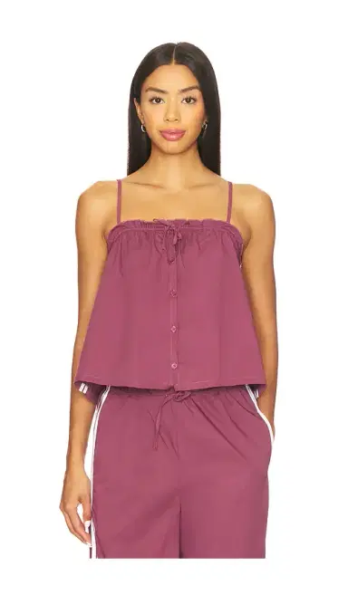 WeWoreWhat Button Up Boxy Tank | Thumbnail 2 WeWoreWhat Button Up Boxy Tank | Thumbnail 2