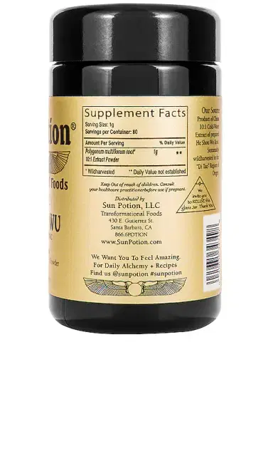 Sun Potion He Shou Wu Rejuvenation Tonic Powder. | Thumbnail 2 Sun Potion He Shou Wu Rejuvenation Tonic Powder. | Thumbnail 2