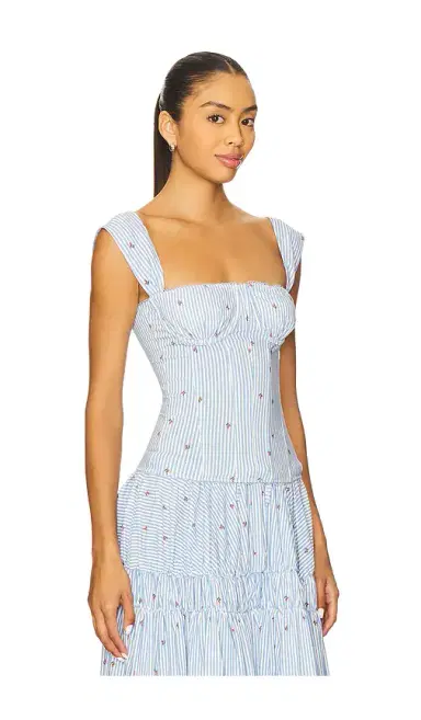 WeWoreWhat Ruched Cup Corset | Thumbnail 2 WeWoreWhat Ruched Cup Corset | Thumbnail 2