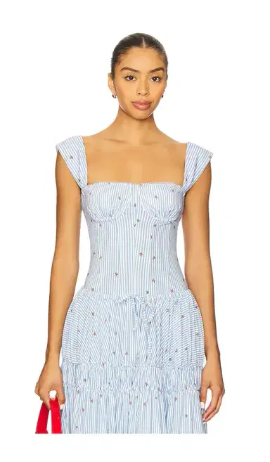 WeWoreWhat Ruched Cup Corset | Thumbnail 1 WeWoreWhat Ruched Cup Corset | Thumbnail 1