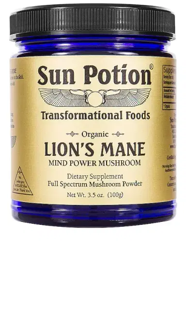 Sun Potion Organic Lions' Mane Mind Power Mushroom Powder | Thumbnail 1 Sun Potion Organic Lions' Mane Mind Power Mushroom Powder | Thumbnail 1
