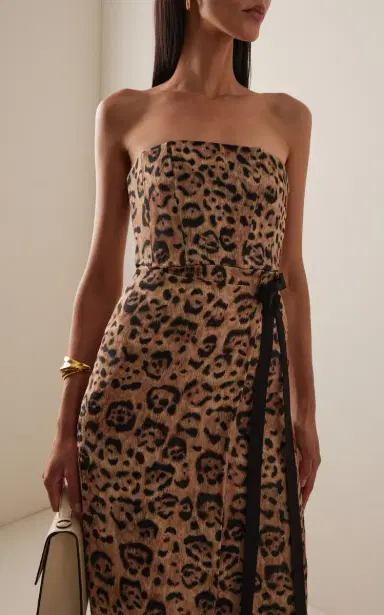 Agua by Agua Bendita Cinéfila Jaguar Jacquard Midi Dress | Thumbnail 11 Agua by Agua Bendita Cinéfila Jaguar Jacquard Midi Dress | Thumbnail 11