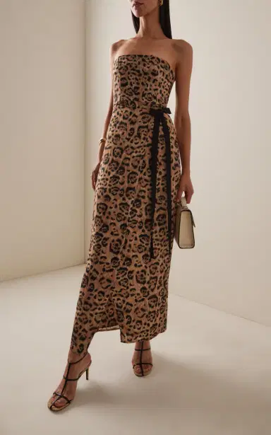 Agua by Agua Bendita Cinéfila Jaguar Jacquard Midi Dress | Thumbnail 6 Agua by Agua Bendita Cinéfila Jaguar Jacquard Midi Dress | Thumbnail 6