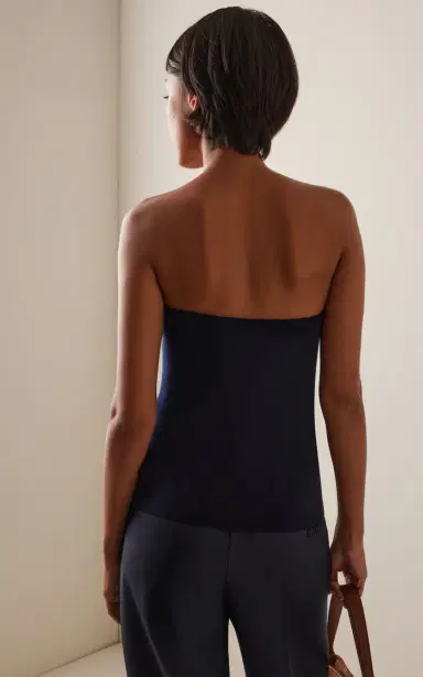 Miu Miu Cotton Tank Top | Thumbnail 4 Miu Miu Cotton Tank Top | Thumbnail 4